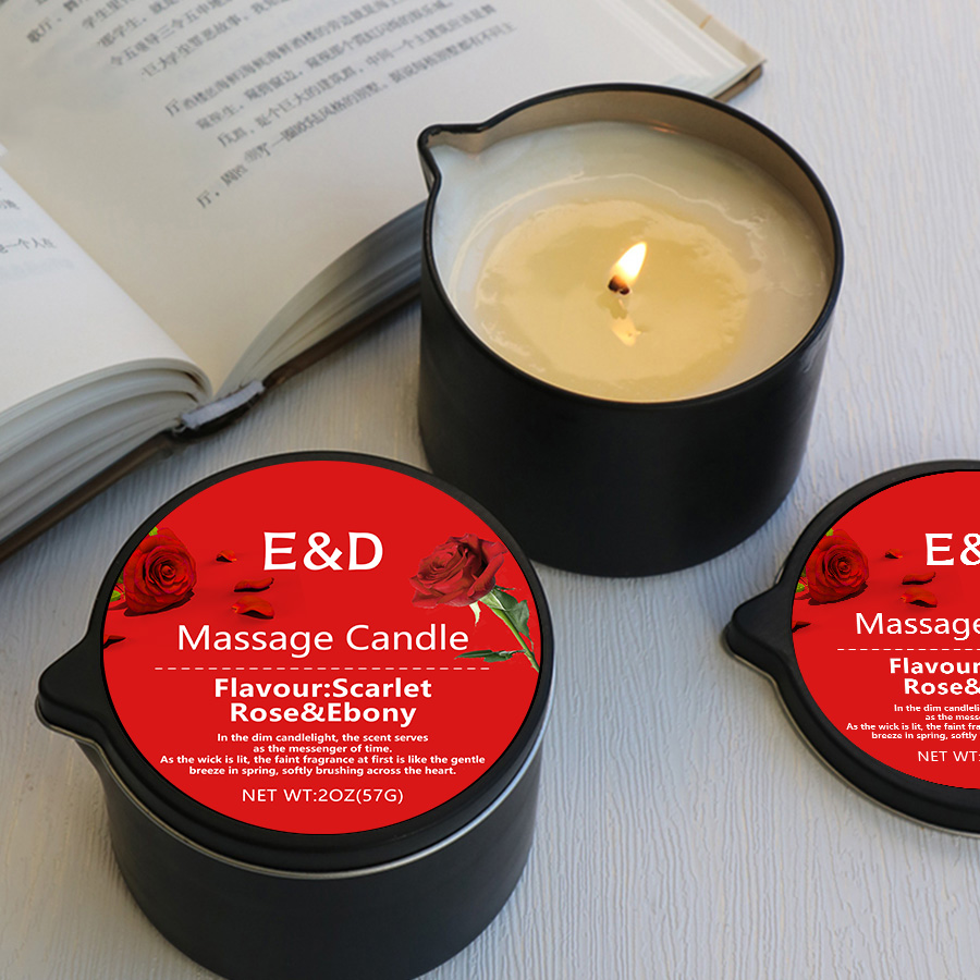 Scented Candle Luxury - Candela per Massaggi, per Alleviare lo