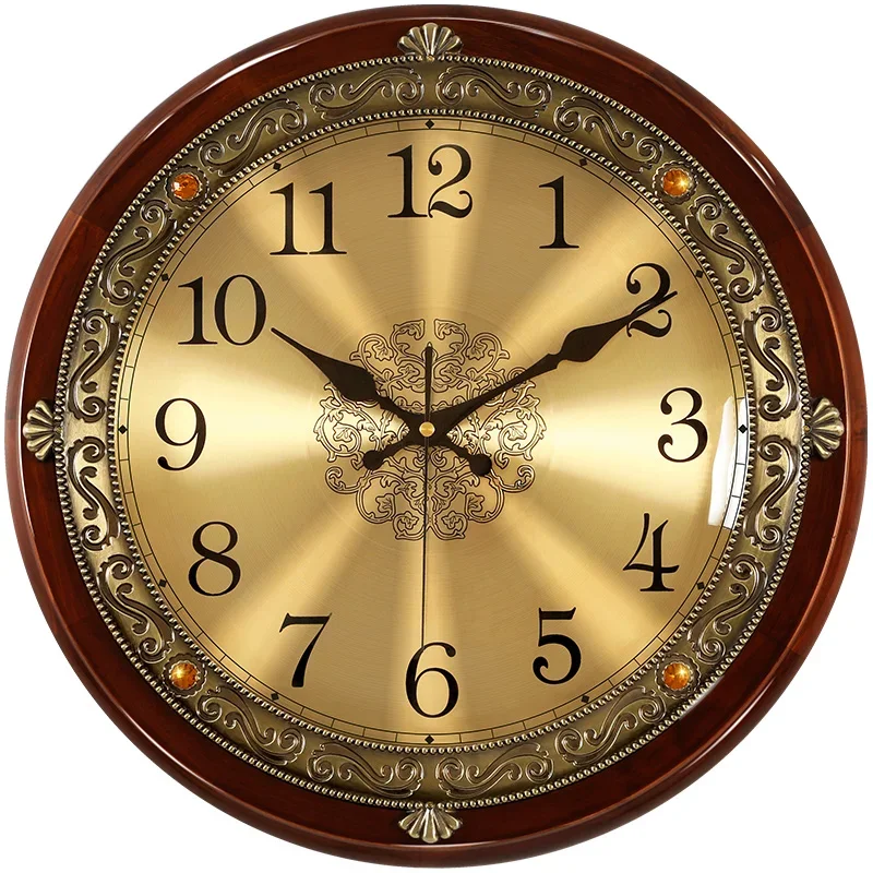 Luxury Lifestyle Us - Orologio da parete in legno di