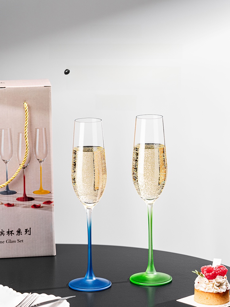 Crystal Wine Glass - Nuovo Set di Bicchieri da Champagne