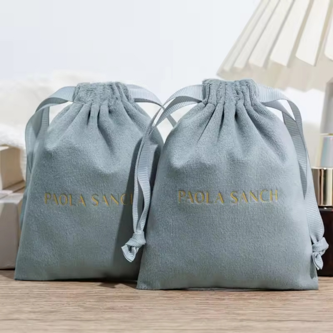 Scented Candle Luxury - Sacchetto in Velluto di Lusso Personalizzato
