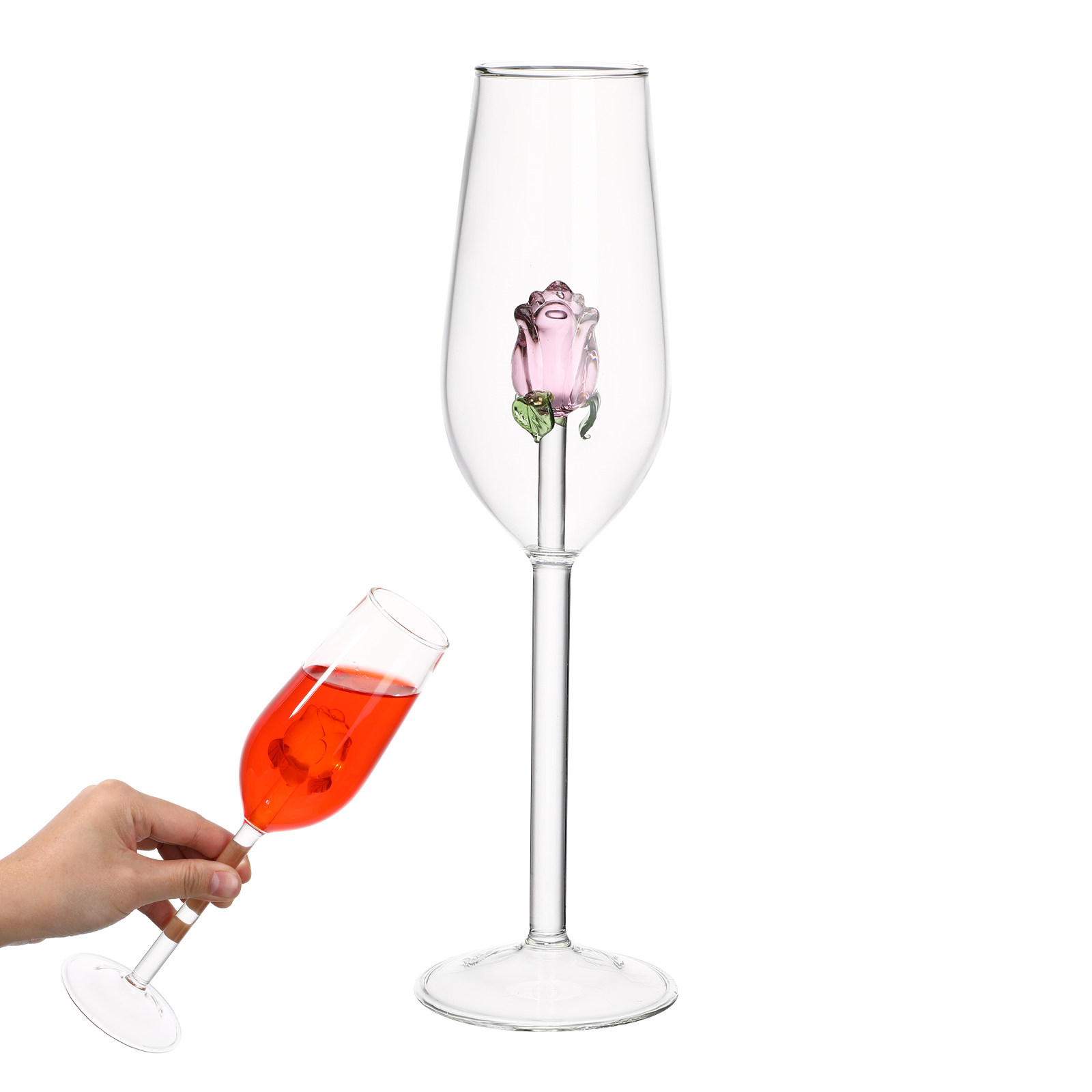 Calice in Cristallo a Forma di - Crystal Wine Glass recensione e prezzo