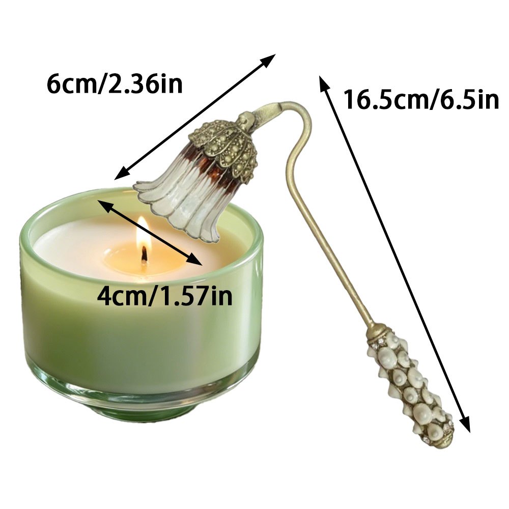 Spegnicandele Vintage in Smalt - Scented Candle Luxury recensione e prezzo