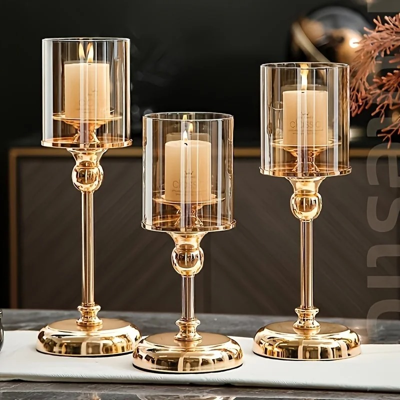 1 set di portacandele in vetro - Scented Candle Luxury recensione e prezzo