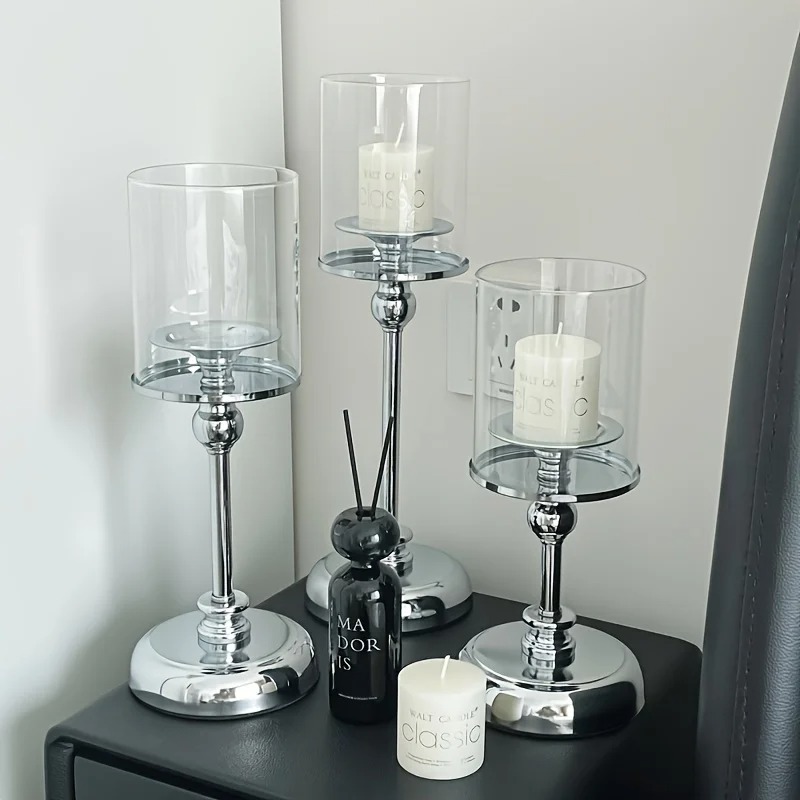 1 set di portacandele in vetro - Scented Candle Luxury recensione e prezzo