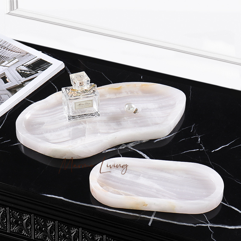 Vassoio in marmo naturale con  - Scented Candle Luxury recensione e prezzo