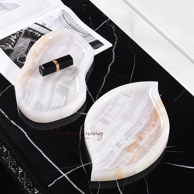 Vassoio in marmo naturale con  - Scented Candle Luxury recensione e prezzo